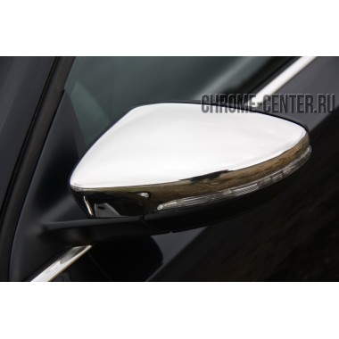 Накладки на зеркала (нерж.сталь) VW JETTA 6 бренд – Omtec (Omsaline) главное фото